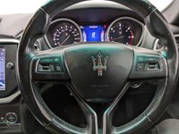USED 2016 16 MASERATI GHIBLI 3.0D V6 Saloon 4dr Diesel ZF Euro 5 (s/s) (275 ps) 19'' ALLOY WHEELS , FRONT AND REAR PARKING SENSORS  SAT NAV , CRUISE CONTROL , BLACK LEATHER SEATS , BLUETOOTH