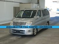 USED 2007 NISSAN ELGRAND NISSAN ELGRAND 3.5 LITRE MPV IDEAL FOR CUSTOM CAMPER CONVERSION #1223 IDEAL FOR CUSTOM CAMPER CONVERSION