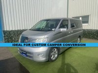 USED 2007 NISSAN ELGRAND NISSAN ELGRAND 3.5 LITRE MPV IDEAL FOR CUSTOM CAMPER CONVERSION #1223 IDEAL FOR CUSTOM CAMPER CONVERSION