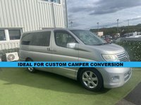 USED 2007 NISSAN ELGRAND NISSAN ELGRAND 3.5 LITRE MPV IDEAL FOR CUSTOM CAMPER CONVERSION #1223 IDEAL FOR CUSTOM CAMPER CONVERSION