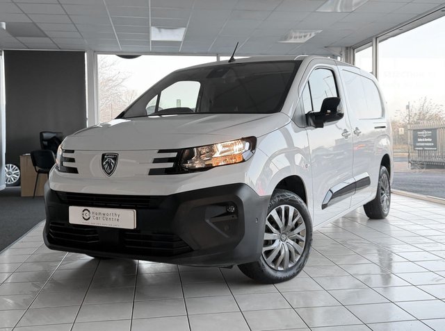 2024 24 Peugeot Partner 1.5 BlueHDi 950 Asphalt Long Panel Van 6dr Diesel Manual LWB Euro 6 (s/s) (100 ps)