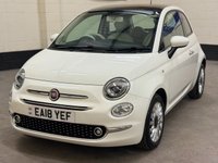 USED 2018 18 FIAT 500 1.2 Lounge Panoramic Hatchback 3 Door Petrol Manual Euro 6 (s/s) (69 bhp) PANORAMIC REAR PARKING AID CRUISE
