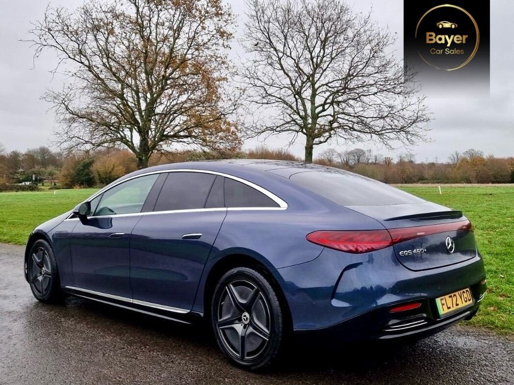 USED 2022 72 MERCEDES-BENZ EQS EQS 450+ 108.4kWh AMG Line Saloon 5dr Electric Auto (333 ps) FINANCE AVAILABLE