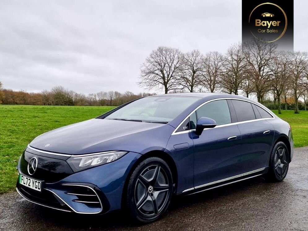 USED 2022 72 MERCEDES-BENZ EQS EQS 450+ 108.4kWh AMG Line Saloon 5dr Electric Auto (333 ps) FINANCE AVAILABLE