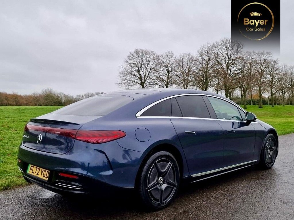USED 2022 72 MERCEDES-BENZ EQS EQS 450+ 108.4kWh AMG Line Saloon 5dr Electric Auto (333 ps) FINANCE AVAILABLE