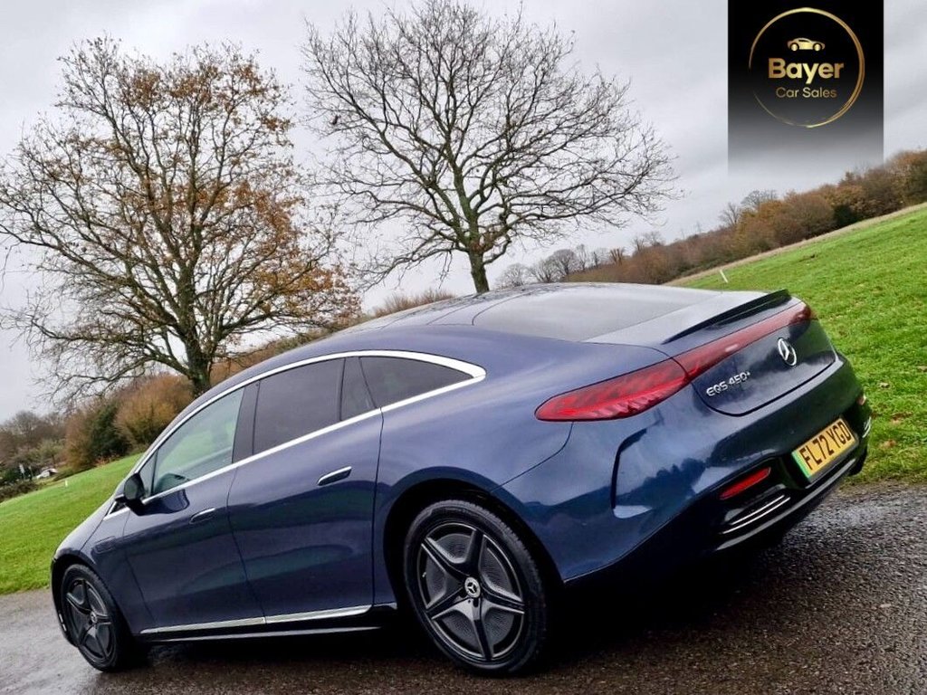 USED 2022 72 MERCEDES-BENZ EQS EQS 450+ 108.4kWh AMG Line Saloon 5dr Electric Auto (333 ps) FINANCE AVAILABLE