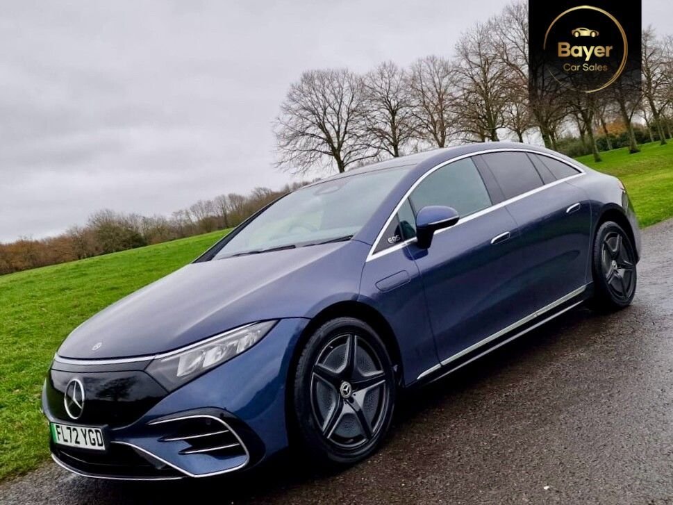 USED 2022 72 MERCEDES-BENZ EQS EQS 450+ 108.4kWh AMG Line Saloon 5dr Electric Auto (333 ps) FINANCE AVAILABLE