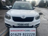 USED 2016 66 SKODA YETI 1.2 TSI SE Outdoor 5dr Petrol Manual Euro 6  **2wd**1 OWNER FROM NEW** *1 OWNER*2wd*PART HISTORY*PETROL*EURO 6*CRUISE*