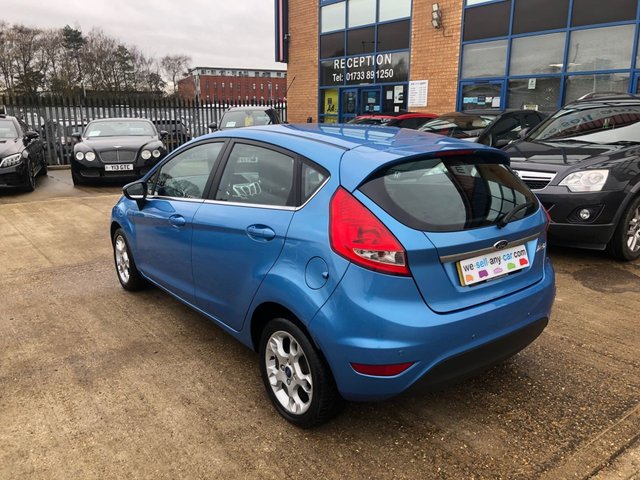 2012 FORD FIESTA 2012 1.25 Zetec Hatchback 5dr Petrol Manual (129 g/km, 81 bhp) - Photo 7