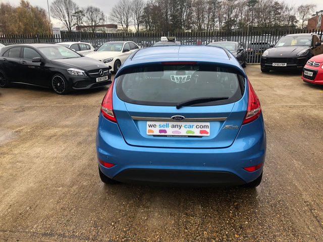2012 FORD FIESTA 2012 1.25 Zetec Hatchback 5dr Petrol Manual (129 g/km, 81 bhp) - Photo 9