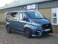 USED 2023 23 FORD TRANSIT CUSTOM 2.0 320 EcoBlue Limited Crew Van Double Cab 5dr Diesel Auto L1 H1 Euro 6 (170 ps) www.suffolkcarcentre.co.uk - Located at Reydon