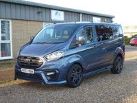 USED 2023 23 FORD TRANSIT CUSTOM 2.0 320 EcoBlue Limited Crew Van Double Cab 5dr Diesel Auto L1 H1 Euro 6 (170 ps) www.suffolkcarcentre.co.uk - Located at Reydon