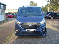 USED 2023 23 FORD TRANSIT CUSTOM 2.0 320 EcoBlue Limited Crew Van Double Cab 5dr Diesel Auto L1 H1 Euro 6 (170 ps) www.suffolkcarcentre.co.uk - Located at Reydon