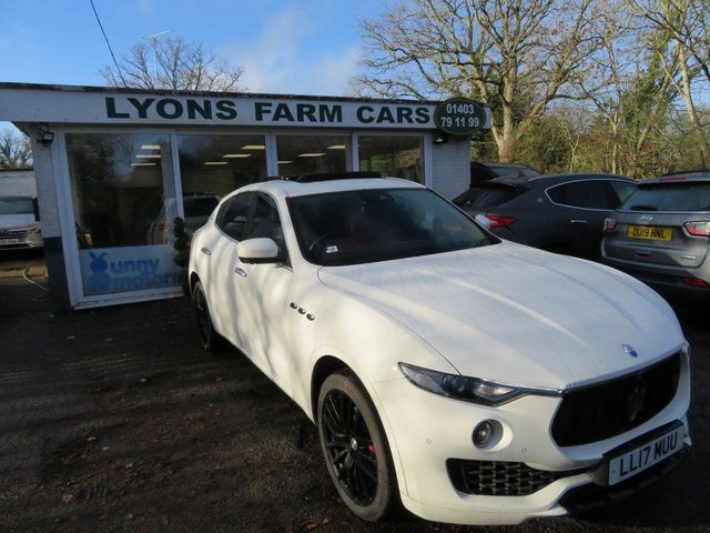 2017 17 Maserati Levante 3.0D V6 SUV 5dr Diesel ZF 4WD Euro 6 (s/s) (275 ps) Automatic Four Wheel Drive