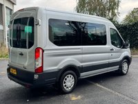 USED 2016 66 FORD TRANSIT 2.2 TDCi 350 HDT Trend Minibus 5dr Diesel Manual L2 H2 (196 g/km, 123 bhp) 