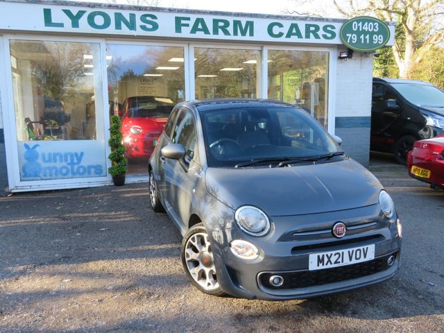 2021 21 Fiat 500 1.0 MHEV Sport Hatchback 3dr Petrol Manual Euro 6 (s/s) (70 bhp)