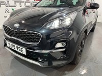 USED 2019 19 KIA SPORTAGE 1.6 T-GDi 4 SUV 5dr Petrol Manual Euro 6 (s/s) (174 bhp) 2 keys, 360 camera, pan roof, NAV