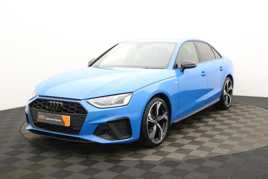 USED 2021 71 AUDI A4 2.0 TFSI 35 Black Edition Saloon 4dr Petrol S Tronic Euro 6 (s/s) (150 ps) Sat Nav, Car Play, 360 Cameras