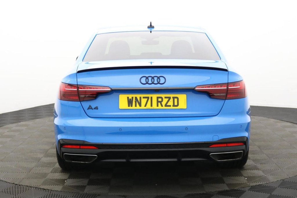 USED 2021 71 AUDI A4 2.0 TFSI 35 Black Edition Saloon 4dr Petrol S Tronic Euro 6 (s/s) (150 ps) Sat Nav, Car Play, 360 Cameras