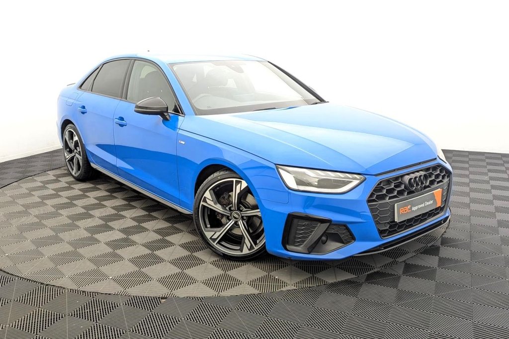 USED 2021 71 AUDI A4 2.0 TFSI 35 Black Edition Saloon 4dr Petrol S Tronic Euro 6 (s/s) (150 ps) Sat Nav, Car Play, 360 Cameras