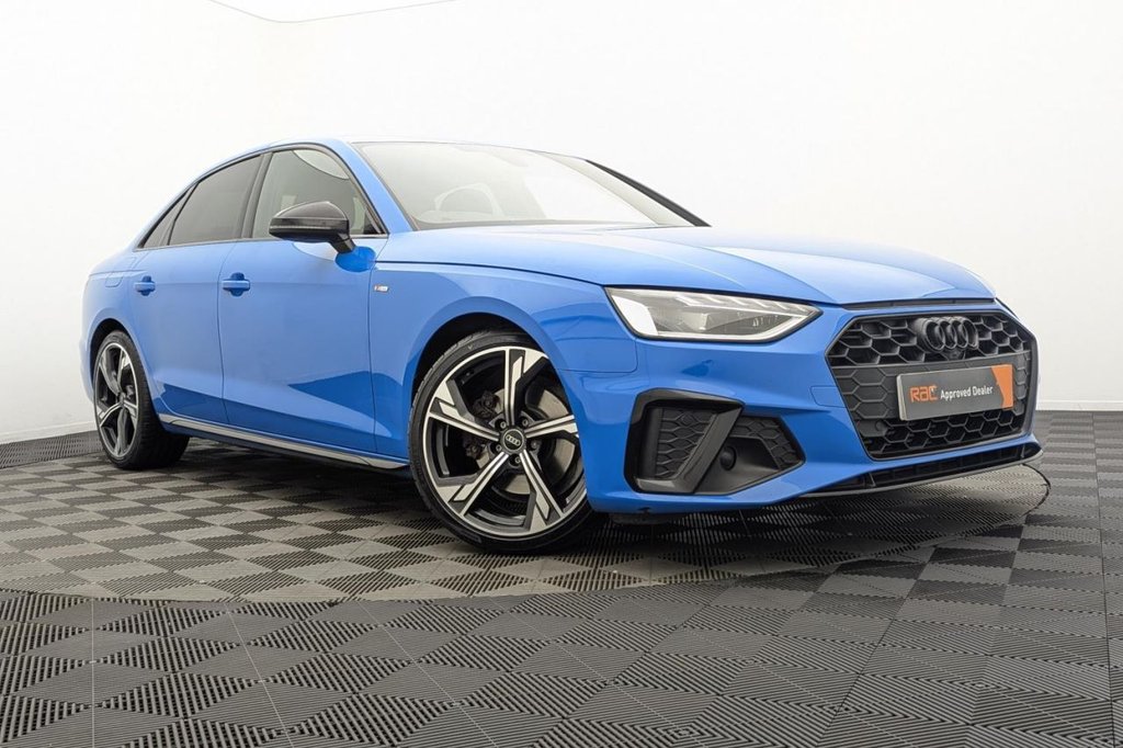 USED 2021 71 AUDI A4 2.0 TFSI 35 Black Edition Saloon 4dr Petrol S Tronic Euro 6 (s/s) (150 ps) Sat Nav, Car Play, 360 Cameras