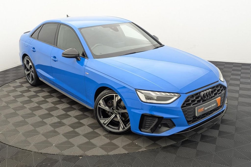 USED 2021 71 AUDI A4 2.0 TFSI 35 Black Edition Saloon 4dr Petrol S Tronic Euro 6 (s/s) (150 ps) Sat Nav, Car Play, 360 Cameras