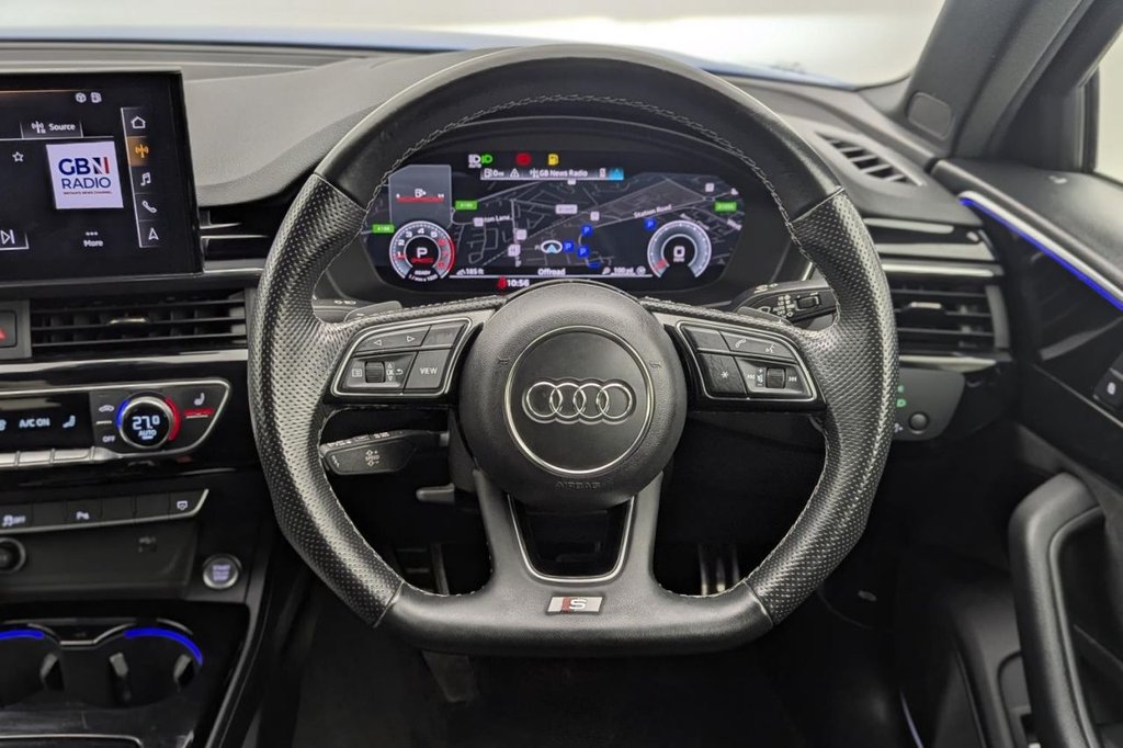 USED 2021 71 AUDI A4 2.0 TFSI 35 Black Edition Saloon 4dr Petrol S Tronic Euro 6 (s/s) (150 ps) Sat Nav, Car Play, 360 Cameras