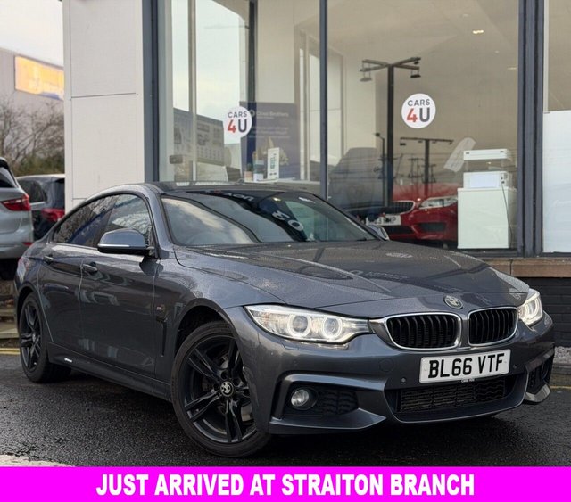 View our BMW 4 Series Gran Coupe range