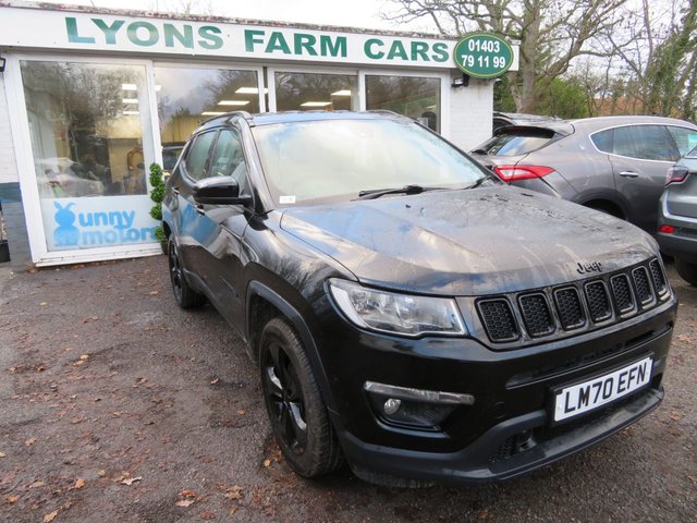 2020 70 Jeep Compass 1.4T MultiAirII GPF Night Eagle SUV 5dr Petrol Manual Euro 6 (s/s) (140 ps)