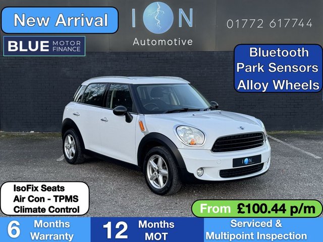 2011 COUNTRYMAN 1.6 BLUETOOTH, PARK SENSORS, DAB, CLIMATE CONTROL YEAR 2011 MILEAGE 78,000 MILES... photo