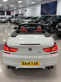 USED 2014 61 BMW M6 4.4 V8 Convertible 2dr Petrol DCT Euro 5 (s/s) (560 ps) CARBON PACK + COMFORT ACCESS + HARMON KARDON + RED LEATHER!