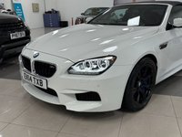 USED 2014 61 BMW M6 4.4 V8 Convertible 2dr Petrol DCT Euro 5 (s/s) (560 ps) CARBON PACK + COMFORT ACCESS + HARMON KARDON + RED LEATHER!