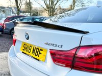 USED 2018 18 BMW 4 SERIES 2.0 420d M Sport Coupe 2dr Diesel Automatic xDrive 190 bhp 