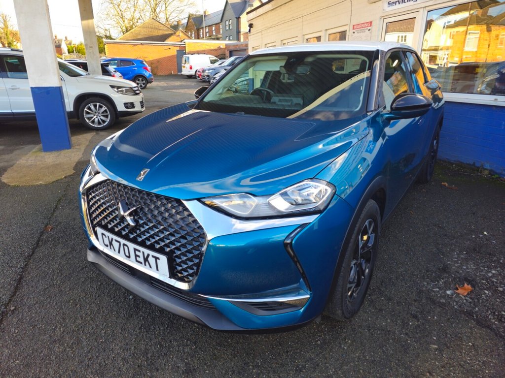 USED 2020 70 DS AUTOMOBILES DS 3 CROSSBACK 1.5 BlueHDi Prestige Crossback 5dr Diesel Manual Euro 6 (s/s) (100 ps) MOT AND SERVICE INC (if required)