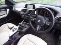 USED 2017 67 BMW 118i M Sport  METALLIC ESTORIL BLUE WITH DAKOTA OYSTER LEATHER 