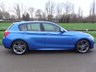 USED 2017 67 BMW 118i M Sport  METALLIC ESTORIL BLUE WITH DAKOTA OYSTER LEATHER 