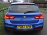 USED 2017 67 BMW 118i M Sport  METALLIC ESTORIL BLUE WITH DAKOTA OYSTER LEATHER 