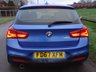 USED 2017 67 BMW 118i M Sport  METALLIC ESTORIL BLUE WITH DAKOTA OYSTER LEATHER 