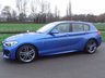 USED 2017 67 BMW 118i M Sport  METALLIC ESTORIL BLUE WITH DAKOTA OYSTER LEATHER 