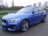 USED 2017 67 BMW 118i M Sport  METALLIC ESTORIL BLUE WITH DAKOTA OYSTER LEATHER 