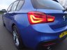 USED 2017 67 BMW 118i M Sport  METALLIC ESTORIL BLUE WITH DAKOTA OYSTER LEATHER 