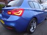 USED 2017 67 BMW 118i M Sport  METALLIC ESTORIL BLUE WITH DAKOTA OYSTER LEATHER 