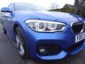 USED 2017 67 BMW 118i M Sport  METALLIC ESTORIL BLUE WITH DAKOTA OYSTER LEATHER 