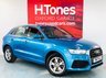 USED 2017 17 AUDI Q3 1.4 TFSI CoD Sport SUV 5dr Petrol Manual Euro 6 (s/s) (150 ps) Azura Blue special paint