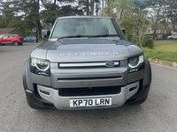 USED 2021 70 LAND ROVER DEFENDER 3.0 D250 MHEV HSE SUV 5dr Diesel Auto 4WD Euro 6 (s/s) (250 ps) DEFENDER HSE 3.0D IN EIGER GREY FSH PANORAMIC SUNROOF 23"ALLOYS