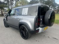 USED 2021 70 LAND ROVER DEFENDER 3.0 D250 MHEV HSE SUV 5dr Diesel Auto 4WD Euro 6 (s/s) (250 ps) DEFENDER HSE 3.0D IN EIGER GREY FSH PANORAMIC SUNROOF 23"ALLOYS