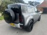USED 2021 70 LAND ROVER DEFENDER 3.0 D250 MHEV HSE SUV 5dr Diesel Auto 4WD Euro 6 (s/s) (250 ps) DEFENDER HSE 3.0D IN EIGER GREY FSH PANORAMIC SUNROOF 23"ALLOYS