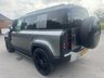 USED 2021 70 LAND ROVER DEFENDER 3.0 D250 MHEV HSE SUV 5dr Diesel Auto 4WD Euro 6 (s/s) (250 ps) DEFENDER HSE 3.0D IN EIGER GREY FSH PANORAMIC SUNROOF 23"ALLOYS