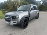 USED 2021 70 LAND ROVER DEFENDER 3.0 D250 MHEV HSE SUV 5dr Diesel Auto 4WD Euro 6 (s/s) (250 ps) DEFENDER HSE 3.0D IN EIGER GREY FSH PANORAMIC SUNROOF 23"ALLOYS