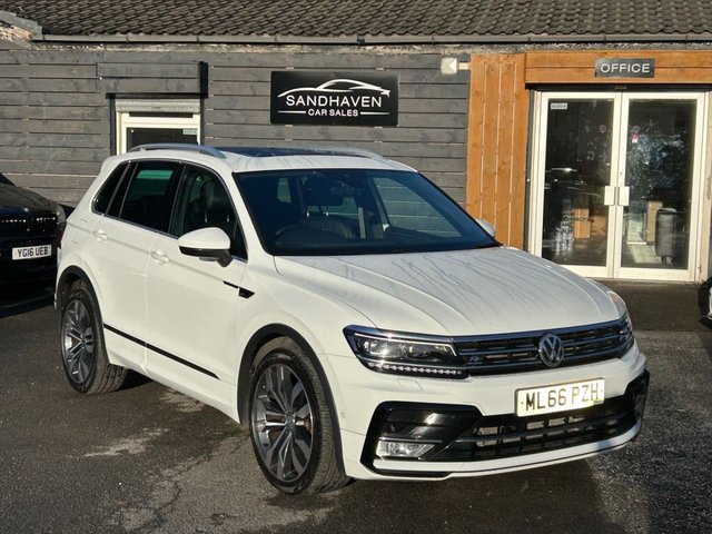 2016 66 Volkswagen Tiguan 2.0 TDI BlueMotion Tech R-Line SUV 5dr Diesel DSG Euro 6 (s/s) (150 ps)